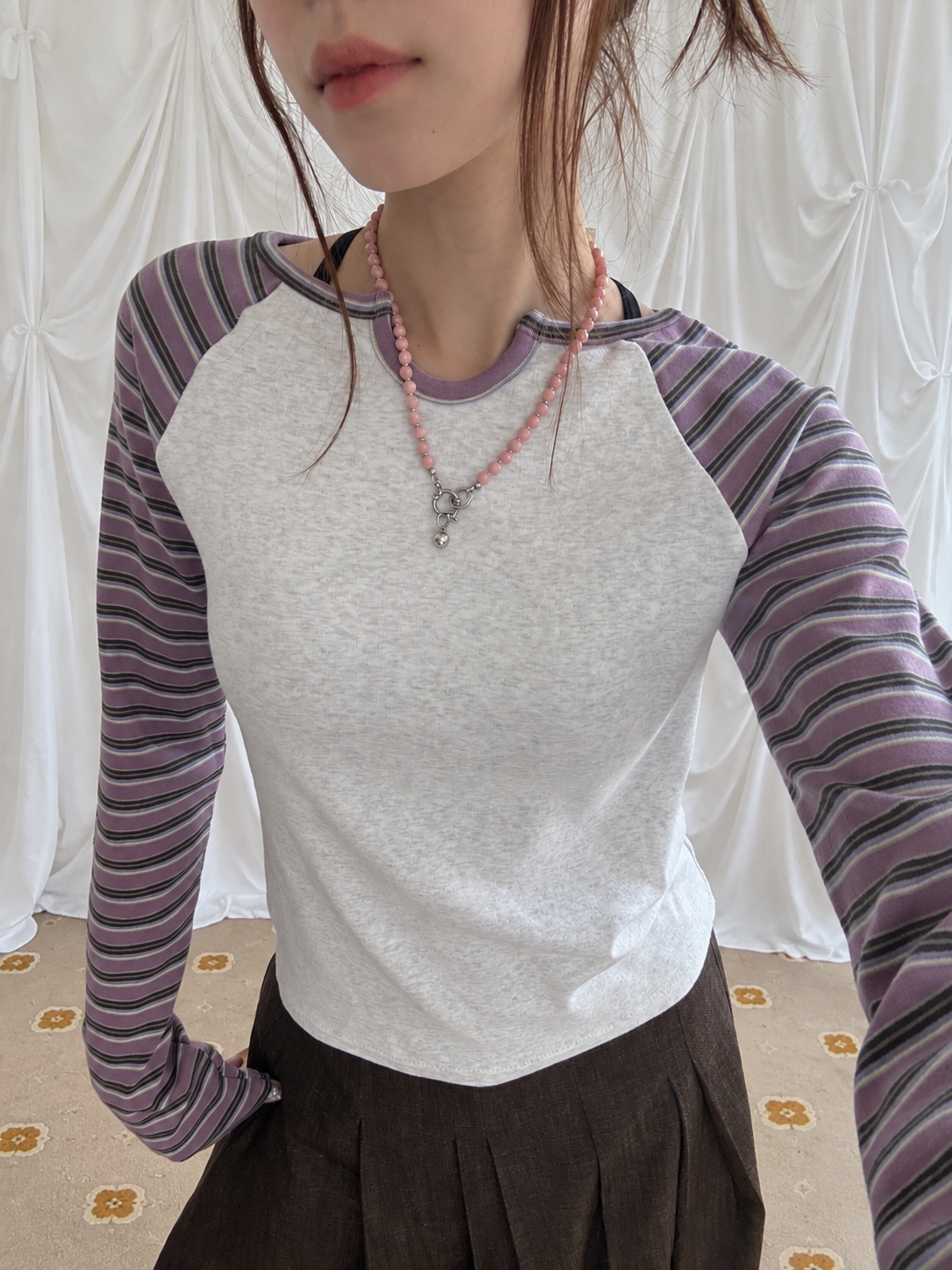 Retro Line Long Sleeve Top