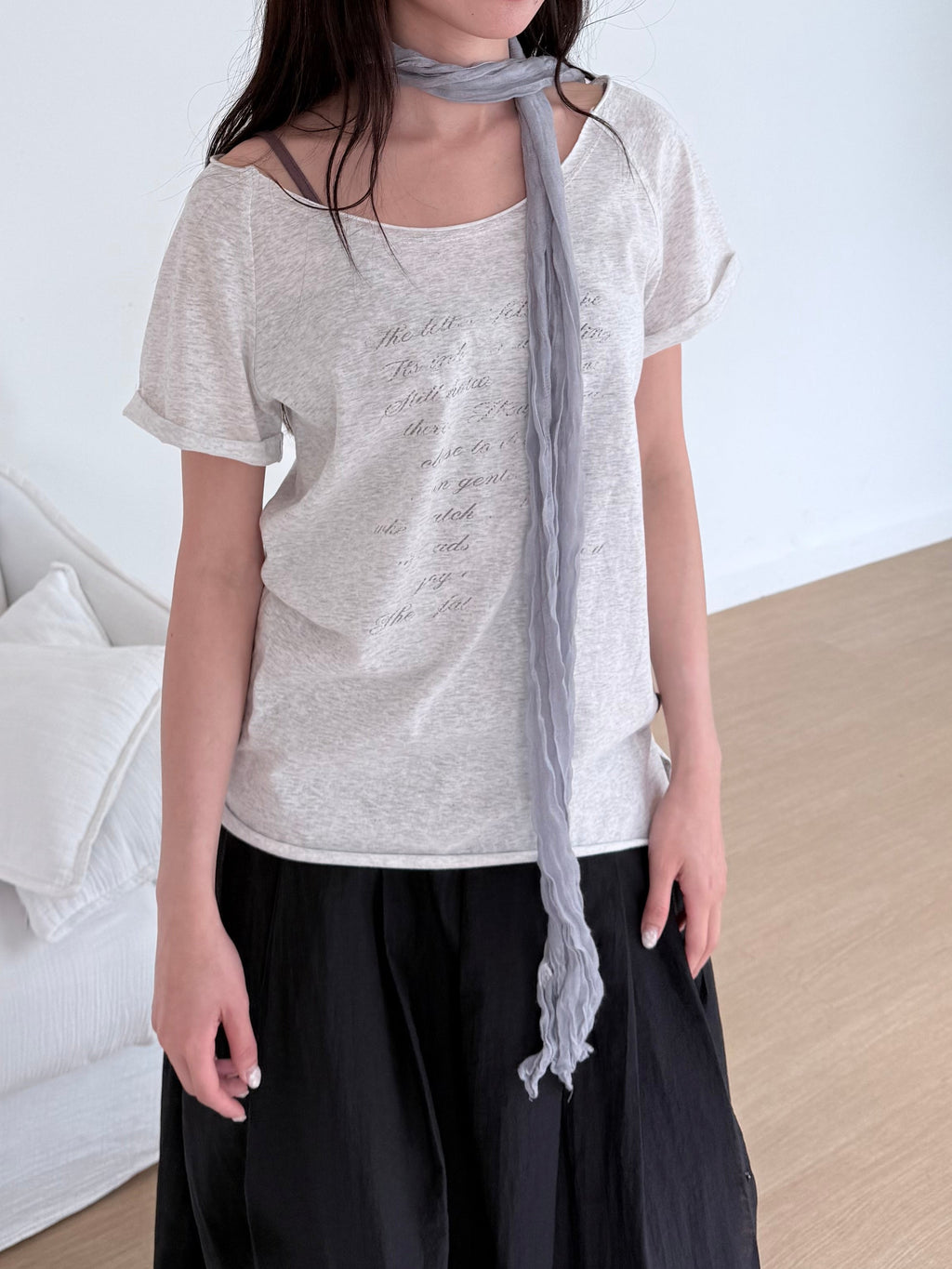 Muse Off-Shoulder Tee