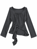 Gathered Tie Top