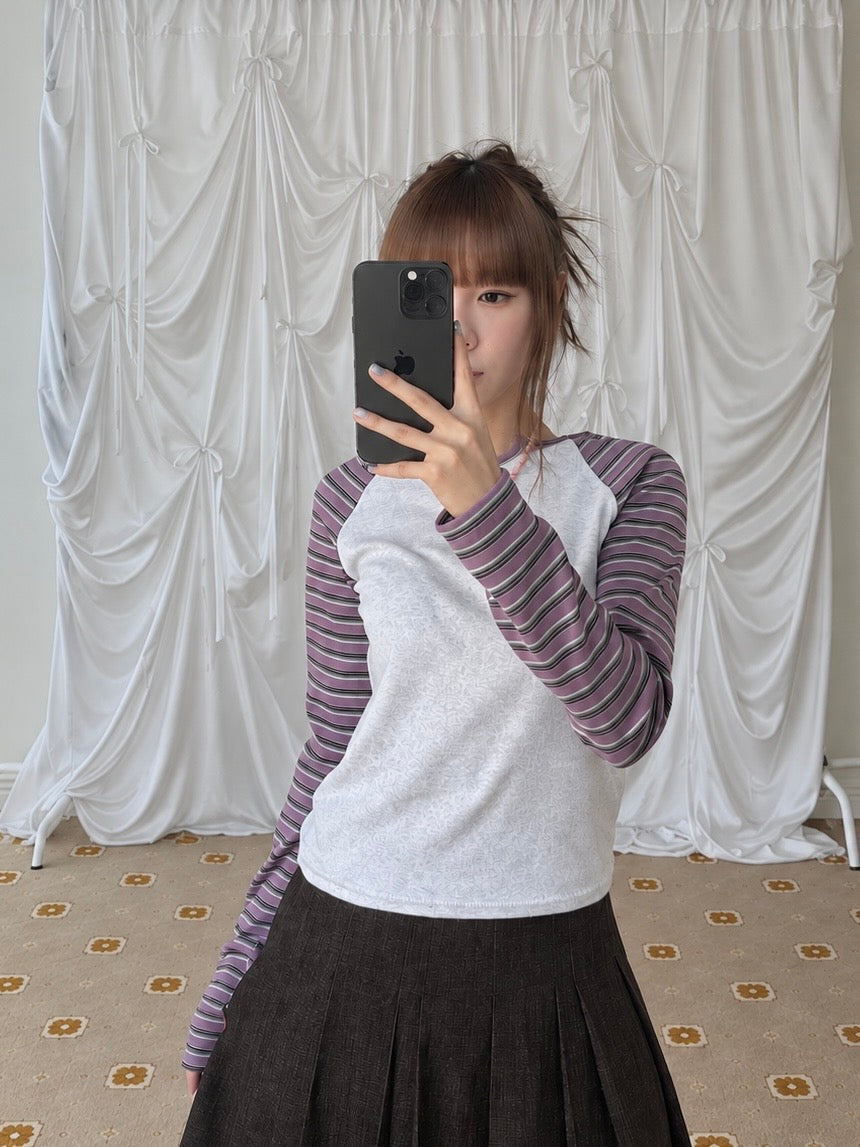 Retro Line Long Sleeve Top