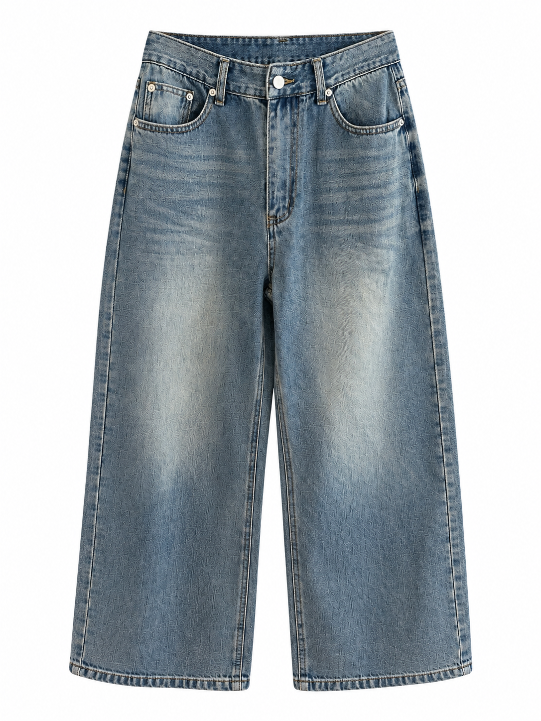 Vintage Wash Wide Pants