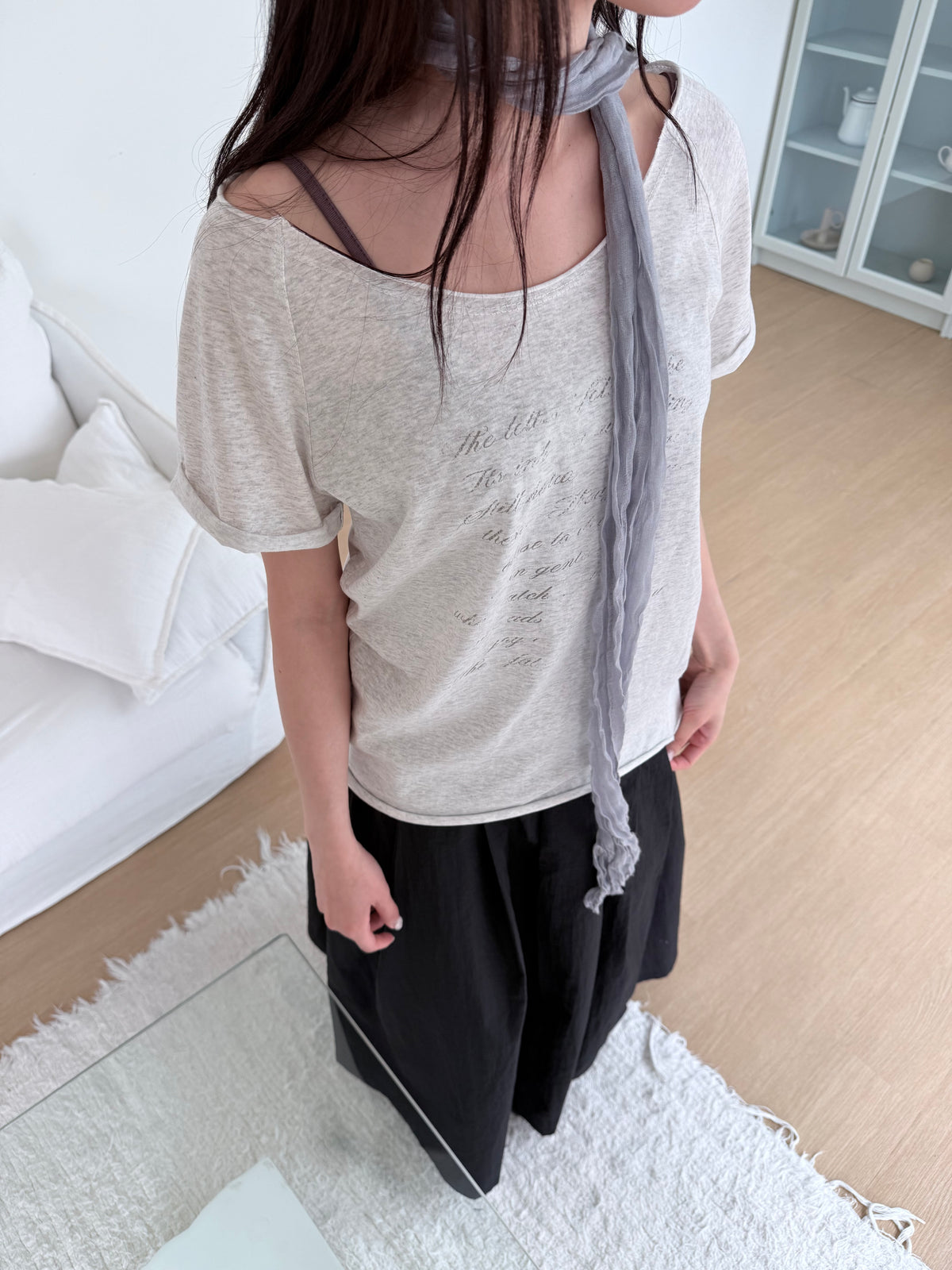 Muse Off-Shoulder Tee