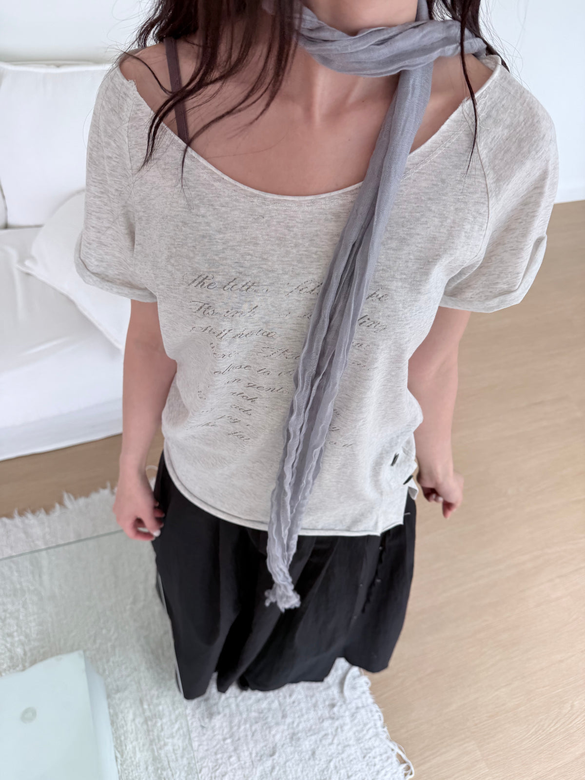 Muse Off-Shoulder Tee