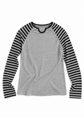 Retro Line Long Sleeve Top