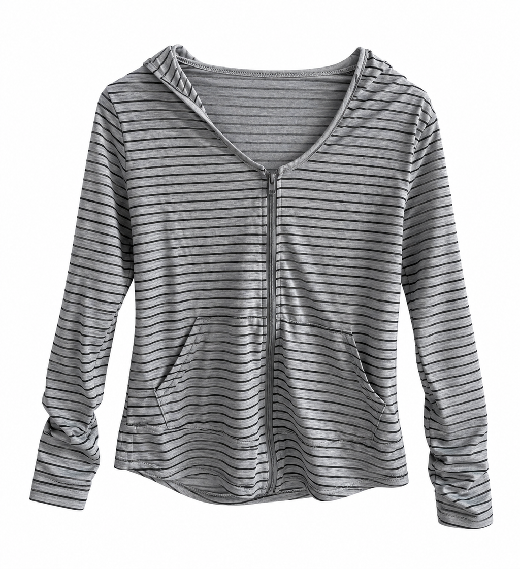 Breeze Stripe Hoodie
