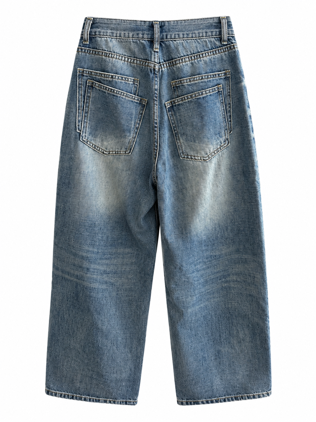 Vintage Wash Wide Pants