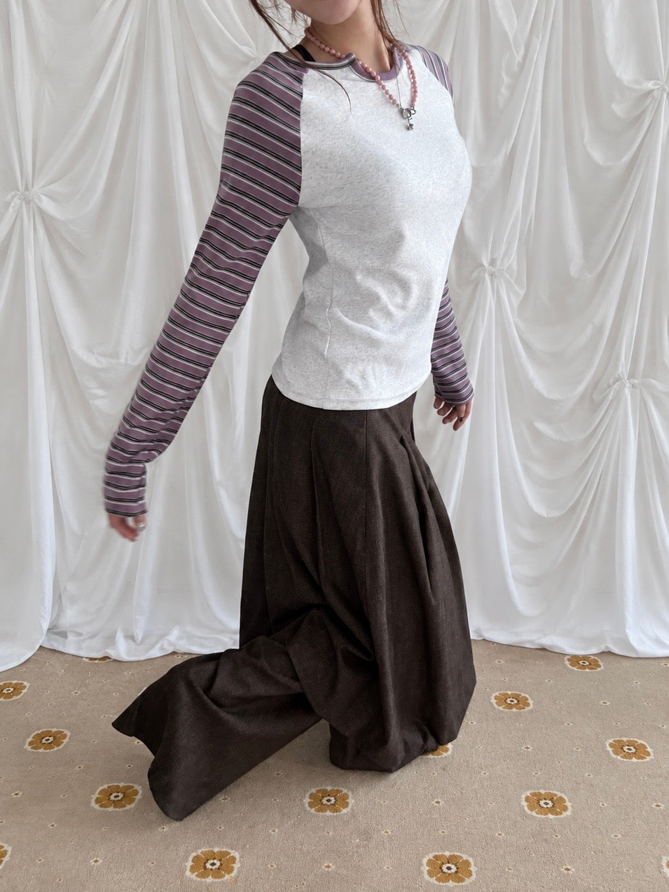 Retro Line Long Sleeve Top