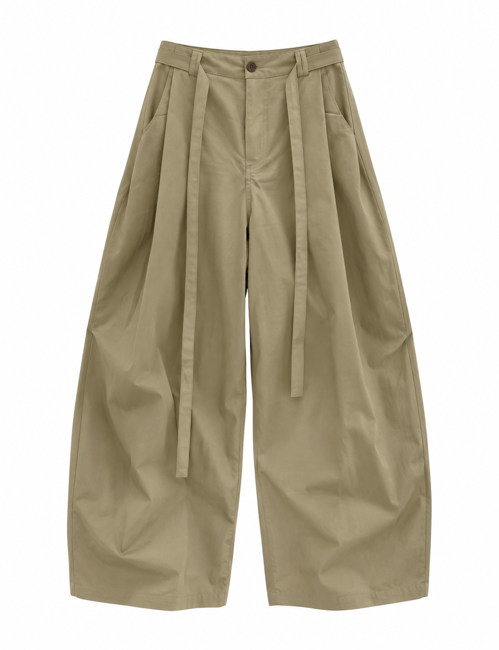 Double Strap Wide Pants