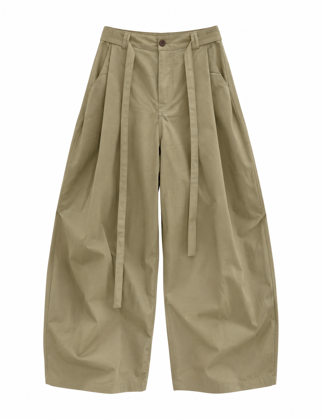 Double Strap Wide Pants
