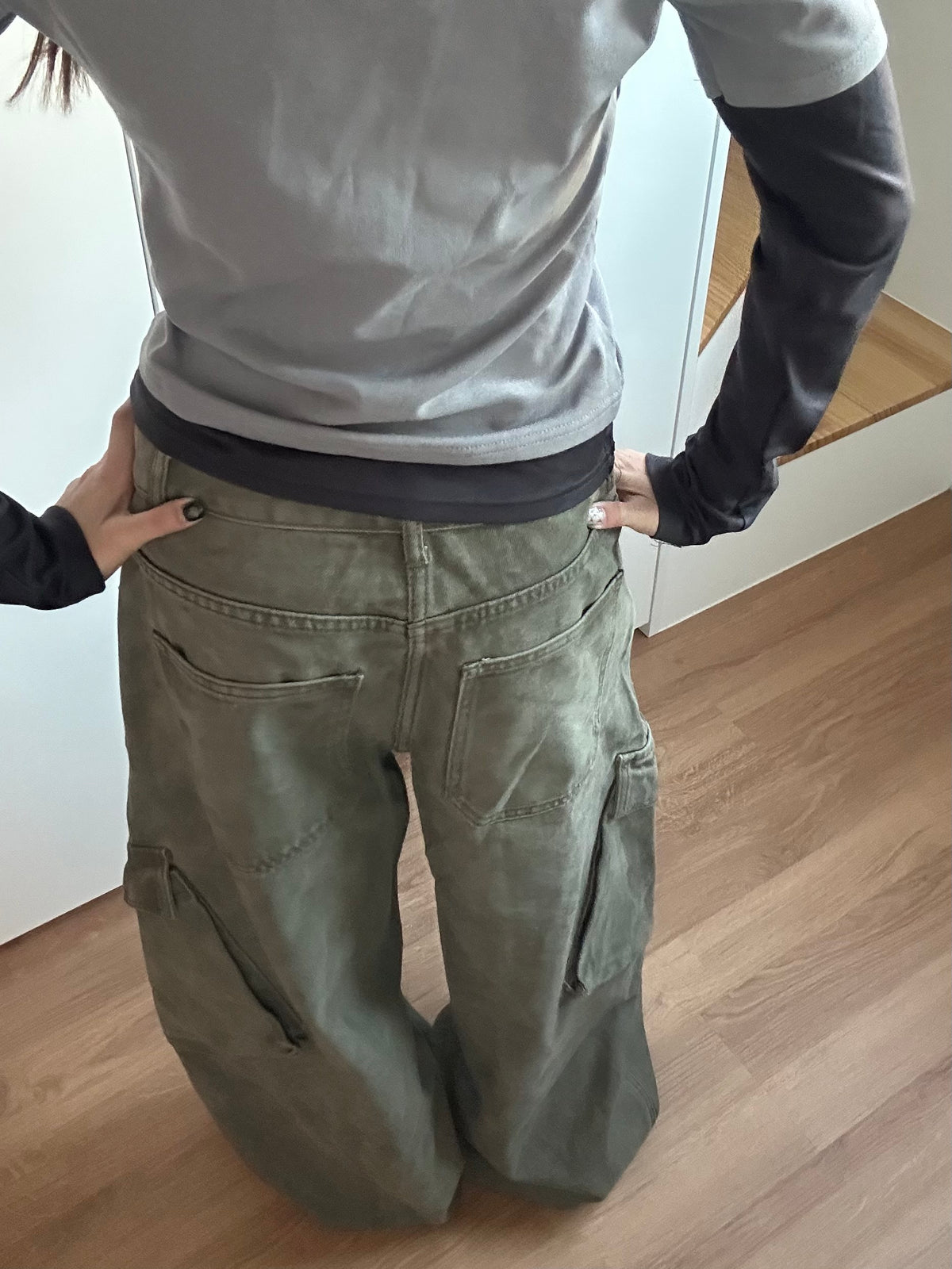 Olive Cargo Pants