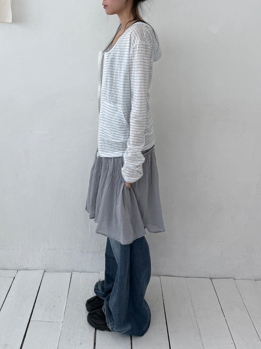 Breeze Stripe Hoodie
