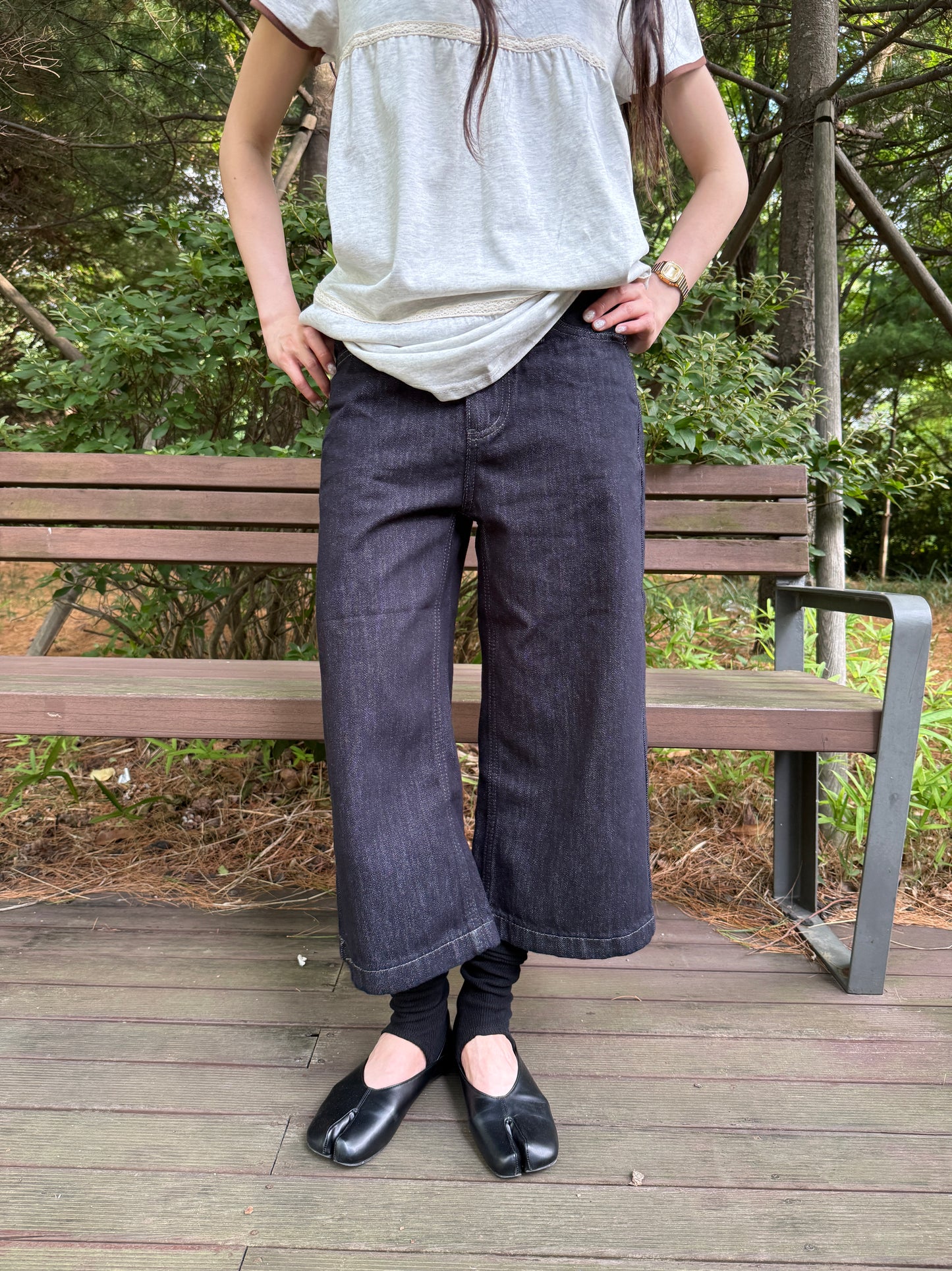 Denim Culottes