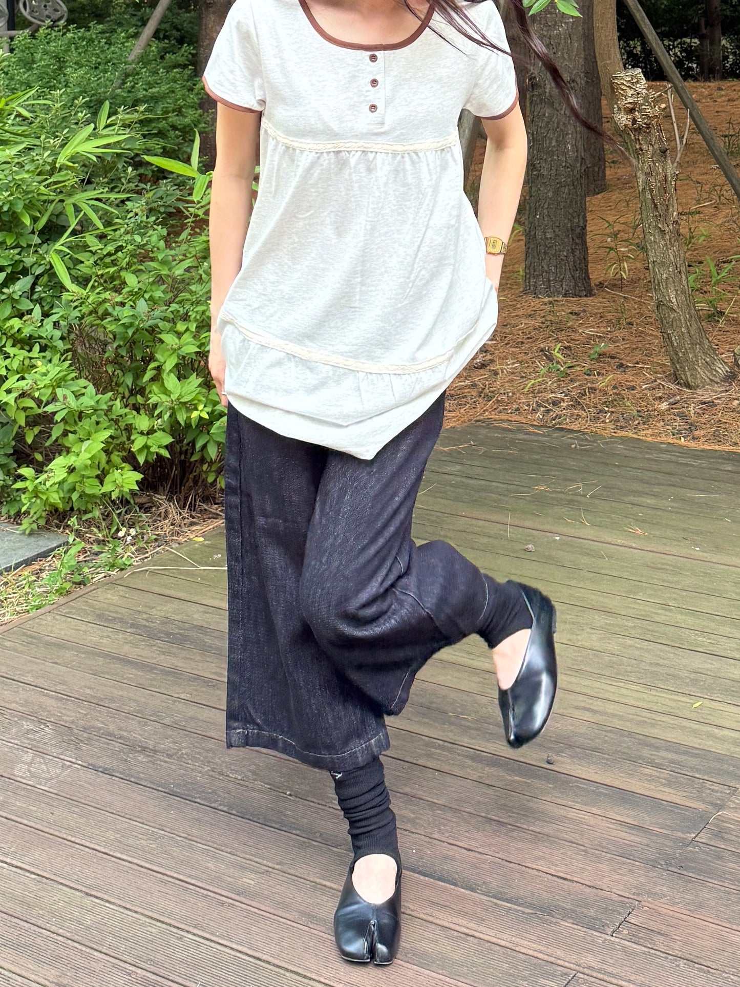 Denim Culottes